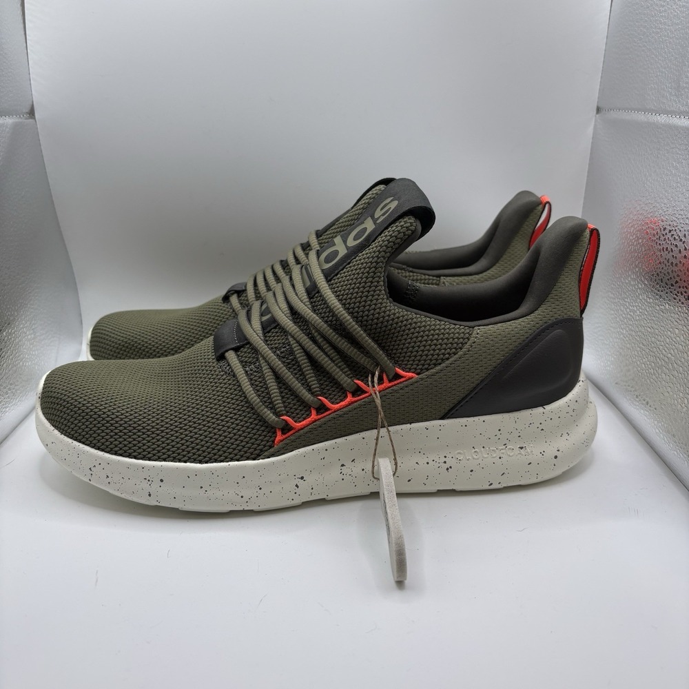 Adidas Lite Racer Adapt 7.0 Running Sneakers Olive Green IH7723 Men's Sz 12